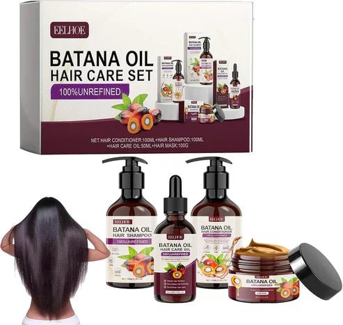 EELHOE - Batana Oil Hair Care Set (Original) - Dar Al Emarat
