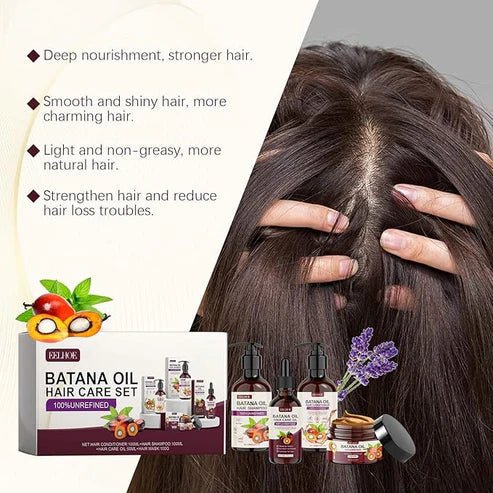 EELHOE - Batana Oil Hair Care Set (Original) - Dar Al Emarat