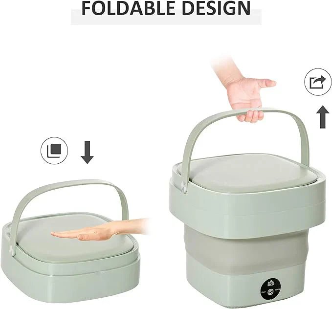 Foldable Mini Laundry Machine - Dar Al Emarat