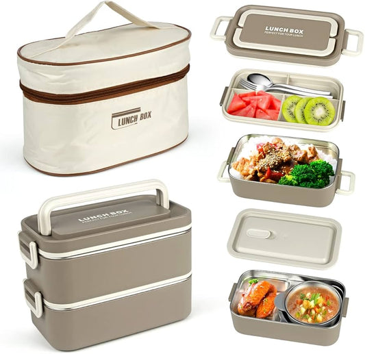 Lunch Box Set with Insulated Carry Bag - Dar Al Emarat