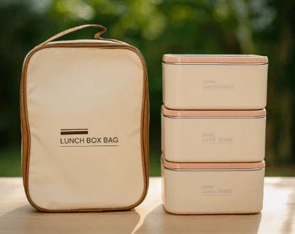 Lunch Box Set with Insulated Carry Bag - Dar Al Emarat