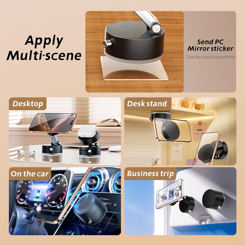 Magnetic Vacuum Suction Mobile Holder - Dar Al Emarat